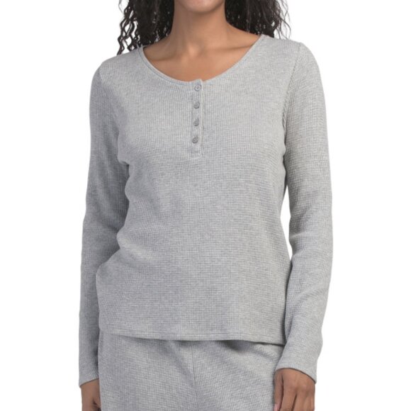 EILEEN FISHER Organic Cotton Henley Sleep Top,All Products : American Fashion Style Bags On Sale